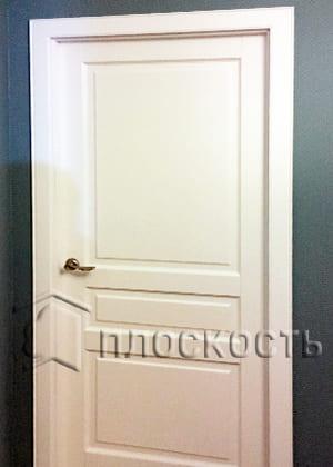 Установка классических межкомнатных дверей из массива бука. Модель Ремарк производства Блюм Индастри