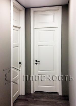 Установка межкомнатных дверей из массива дуба в Купчино СПб