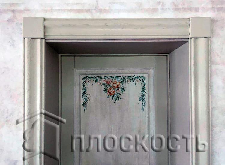 Установка межкомнатных дверей из массива дуба в Красногвардейском районе СПб