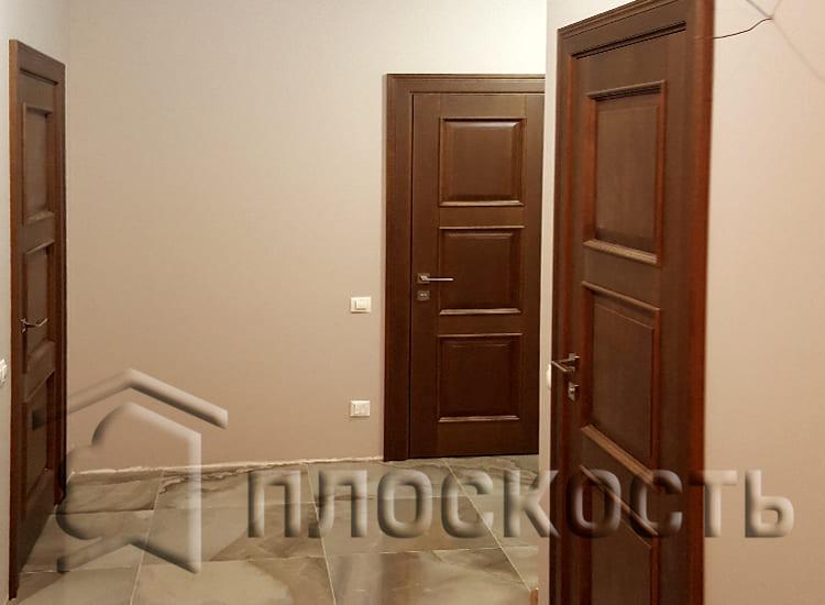 Профессиональная установка межкомнатных дверей из массива фабрики Брянский Лес Московский