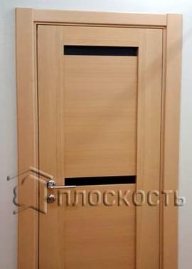 Скрытая проф установка деревянной двери ВОЛХОВЕЦ в Калининском районе СПб